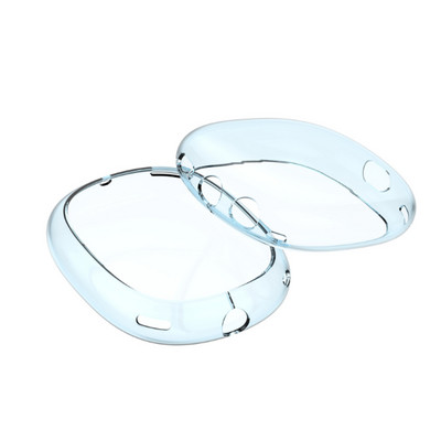 Najnovija prozirna silikonska mekana TPU zaštitna torbica za Airpods Max bežične slušalice Dodaci za slušalice Prozirna maska