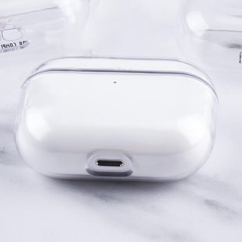 Прозрачен калъф за слушалки за Airpods Pro 2 Generation 2022 Калъфи Твърд компютър Прозрачен капак за слушалки за Airpods 3 2 1 Чанти за зареждане
