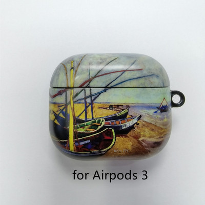 Van Gogh uljana slika zaštitna torbica za Airpods Pro poklopac bluetooth bežična torba za punjenje slušalica za airpod 2 3 airpod futrole