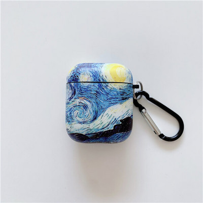 Van Gogh uljana slika zaštitna torbica za Airpods Pro poklopac bluetooth bežična torba za punjenje slušalica za airpod 2 3 airpod futrole
