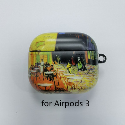 Van Gogh uljana slika zaštitna torbica za Airpods Pro poklopac bluetooth bežična torba za punjenje slušalica za airpod 2 3 airpod futrole