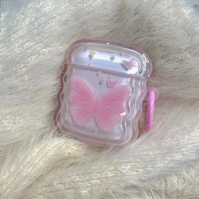 Cartoon animal câine urs pandantiv ondulat silicon moale ins wireless bluetooth căști husă pentru Apple airpod pro 2 2nd 1 3 husă