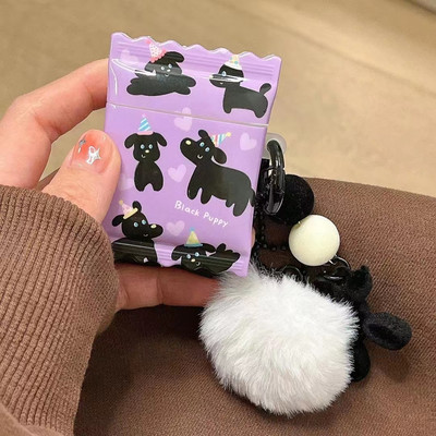 Cartoon animal câine urs pandantiv ondulat silicon moale ins wireless bluetooth căști husă pentru Apple airpod pro 2 2nd 1 3 husă