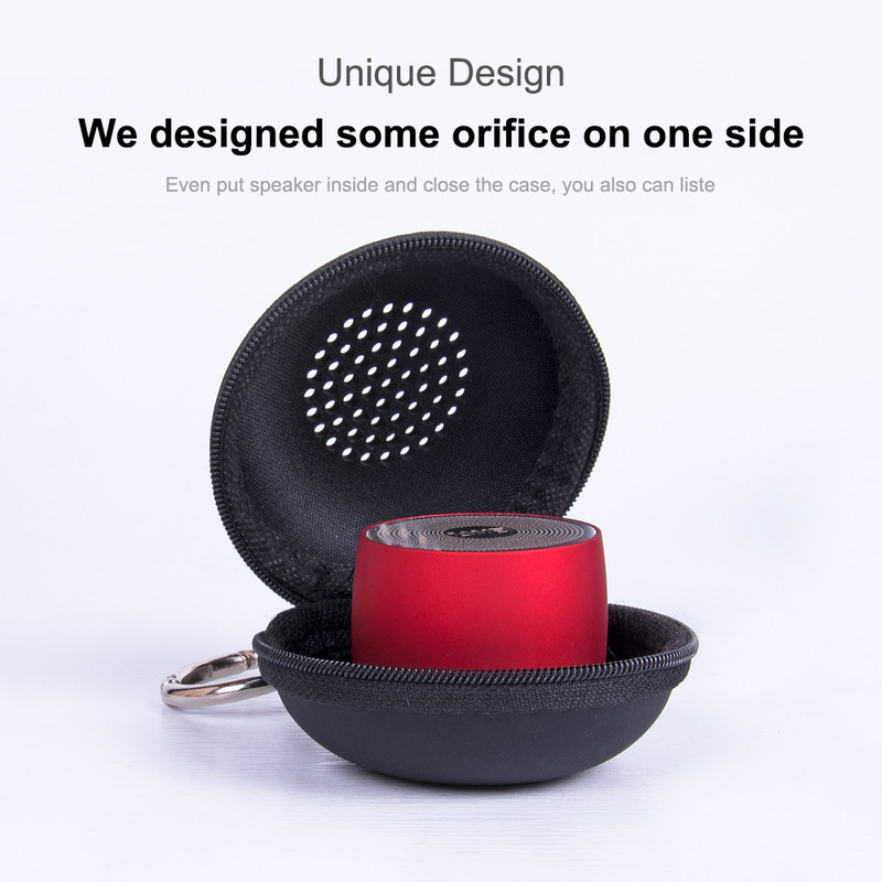 EWA Bluetooth hangszóró hordozható védő hordtáska A106Pro A103 A109 Mini fülhallgatóhoz USB-kábel, EVA üreges anyagú doboz/táska