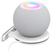 Apple Homepod Mini audiotartozékokhoz Falra szerelhető állvány Akasztó Mini intelligens hangszóró kimeneti tartó Helytakarékos konzol Fal