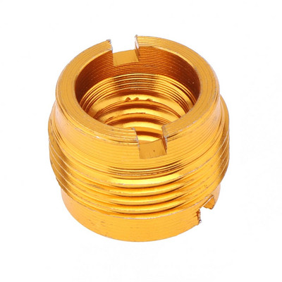 5Pcs 3/8 ženski na 5/8 muški navojni adapter pretvarač za držač mikrofonskog stalka Adapter za držač stalka za mikrofon Zlatno crni dodaci