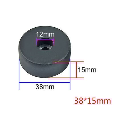 Stalak za zvučnike Podloga za noge Amortizer Kutija zvučnika Guma Neklizajuće pojačalo Noge Audio dodaci 30*10mm 40*10mm 4PCS