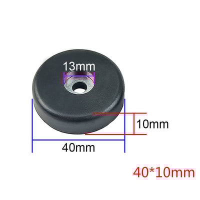 Stalak za zvučnike Podloga za noge Amortizer Kutija zvučnika Guma Neklizajuće pojačalo Noge Audio dodaci 30*10mm 40*10mm 4PCS
