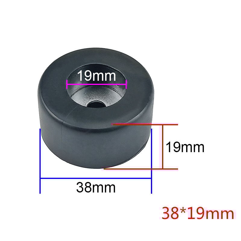 Stalak za zvučnike Podloga za noge Amortizer Kutija zvučnika Guma Neklizajuće pojačalo Noge Audio dodaci 30*10mm 40*10mm 4PCS