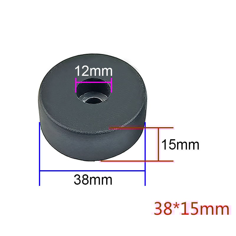 Stalak za zvučnike Podloga za noge Amortizer Kutija zvučnika Guma Neklizajuće pojačalo Noge Audio dodaci 30*10mm 40*10mm 4PCS