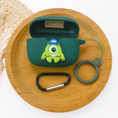 Cartoon Marvel ausinių dėklas, skirtas JBL T230NC/T130NC TWS silikoninėms belaidėms „Blutooth“ ausinėms, apsauginis įkrovimo dangtelis su kabliuku