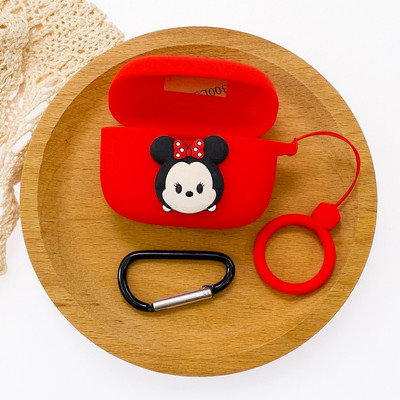 Cartoon Marvel ausinių dėklas, skirtas JBL T230NC/T130NC TWS silikoninėms belaidėms „Blutooth“ ausinėms, apsauginis įkrovimo dangtelis su kabliuku