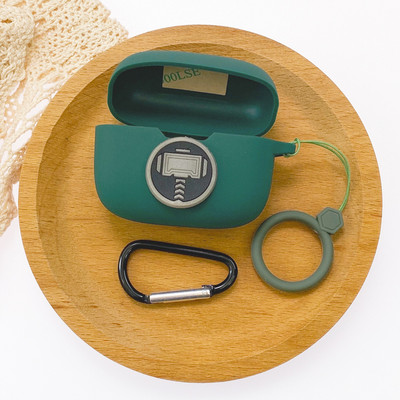 Cartoon Marvel ausinių dėklas, skirtas JBL T230NC/T130NC TWS silikoninėms belaidėms „Blutooth“ ausinėms, apsauginis įkrovimo dangtelis su kabliuku