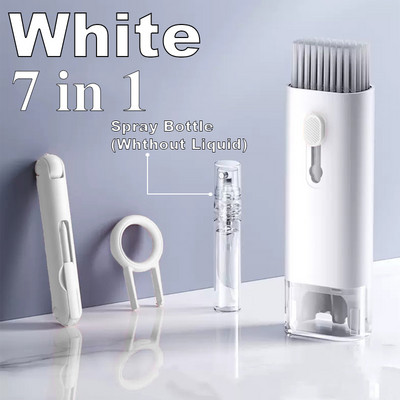 Sada 7 v 1 na čistenie klávesnice počítača, čistiace pero na Bluetooth slúchadlá pre Airpods 3 Pro, nástroj na čistenie headsetu, sťahovák klávesov