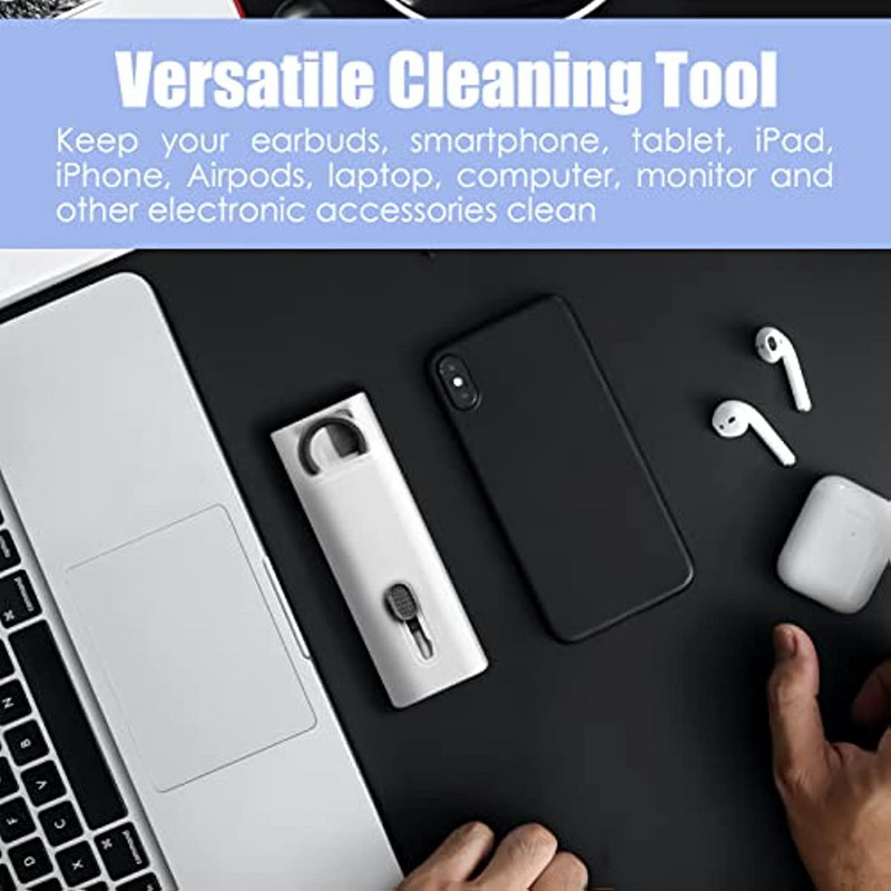 Sada 7 v 1 na čistenie klávesnice počítača, čistiace pero na Bluetooth slúchadlá pre Airpods 3 Pro, nástroj na čistenie headsetu, sťahovák klávesov