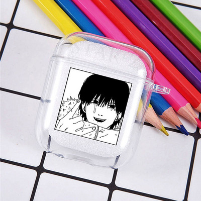 Horrible Anime Chainsaw Man mekana TPU futrola za Apple Airpods Pro 3 2 1 Power Denji Makima Aki Pochita poklopac za slušalice Airpod futrole