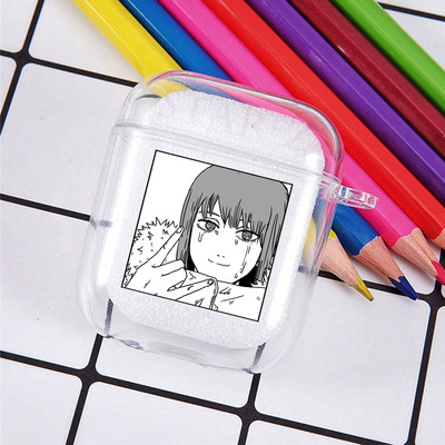 Horrible Anime Chainsaw Man mekana TPU futrola za Apple Airpods Pro 3 2 1 Power Denji Makima Aki Pochita poklopac za slušalice Airpod futrole