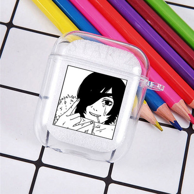 Horrible Anime Chainsaw Man mekana TPU futrola za Apple Airpods Pro 3 2 1 Power Denji Makima Aki Pochita poklopac za slušalice Airpod futrole