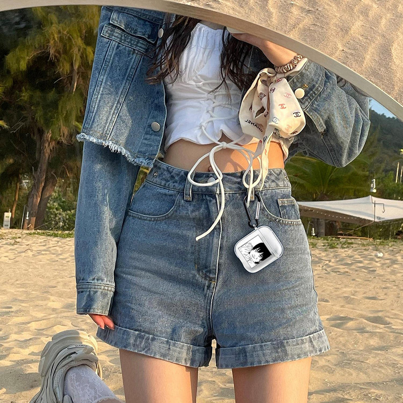 Horrible Anime Chainsaw Man mekana TPU futrola za Apple Airpods Pro 3 2 1 Power Denji Makima Aki Pochita poklopac za slušalice Airpod futrole