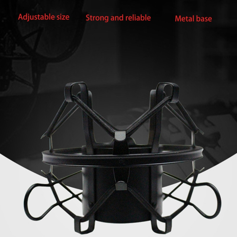 Visokokvalitetni pauk mikrofon, držač kopče za montiranje na udarce, postolje otporno na udarce za Audo Technica ATR 2500 AT2020 AT2035