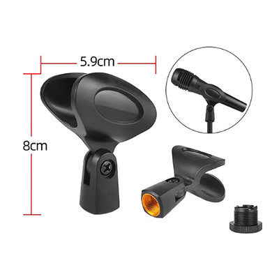 Mikrofon Bežična kopča za mikrofon Univerzalna kopča za mikrofon za Shure držač mikrofona Ručni mikrofon Bežični/žičani stalak za mikrofon