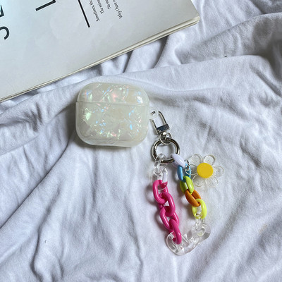 Για AirPods Pro /airpod 3/AirPods 2 Θήκη Χαριτωμένη κορεάτικη αρκούδα τουλίπα Κρεμαστό θήκη ακουστικών Air pods 3 κάλυμμα ακουστικών σιλικόνης