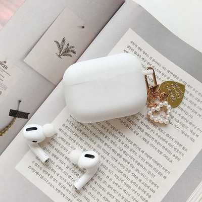 Για AirPods Pro /airpod 3/AirPods 2 Θήκη Χαριτωμένη κορεάτικη αρκούδα τουλίπα Κρεμαστό θήκη ακουστικών Air pods 3 κάλυμμα ακουστικών σιλικόνης