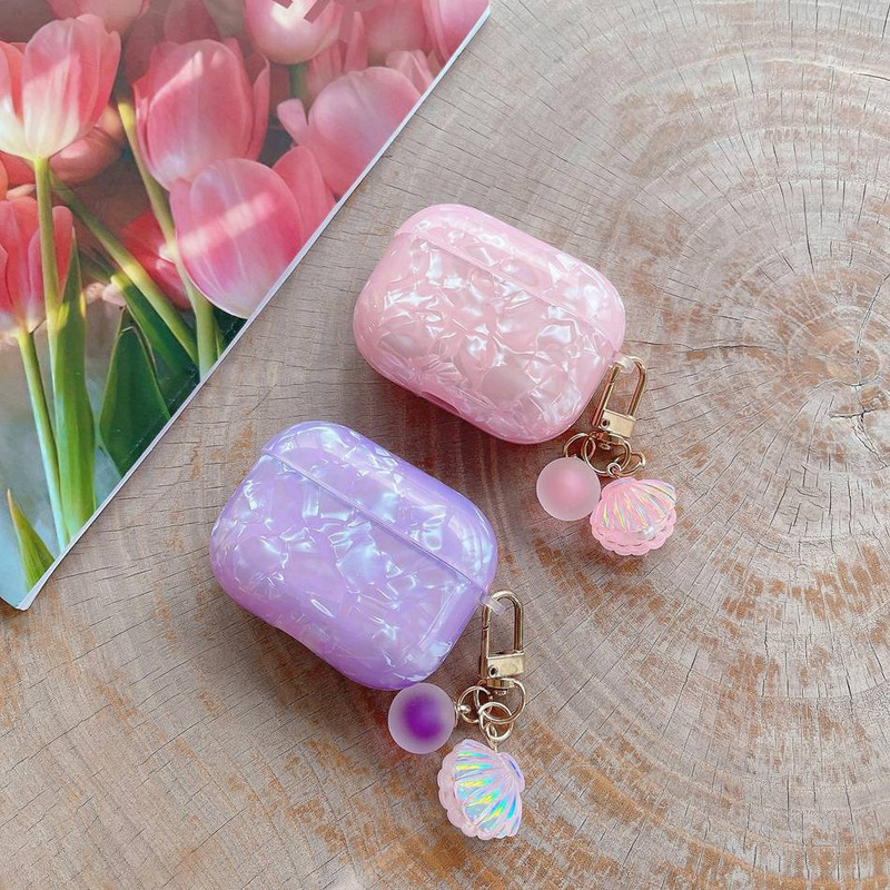 Για AirPods Pro /airpod 3/AirPods 2 Θήκη Χαριτωμένη κορεάτικη αρκούδα τουλίπα Κρεμαστό θήκη ακουστικών Air pods 3 κάλυμμα ακουστικών σιλικόνης