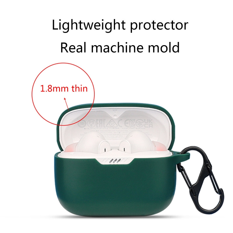 Löögikindel kate FOR JBL-Tune 230NC TW veekindel kõrvaklappide kaitseümbris kõrvaklappide kaitse libisemiskindel ümbris