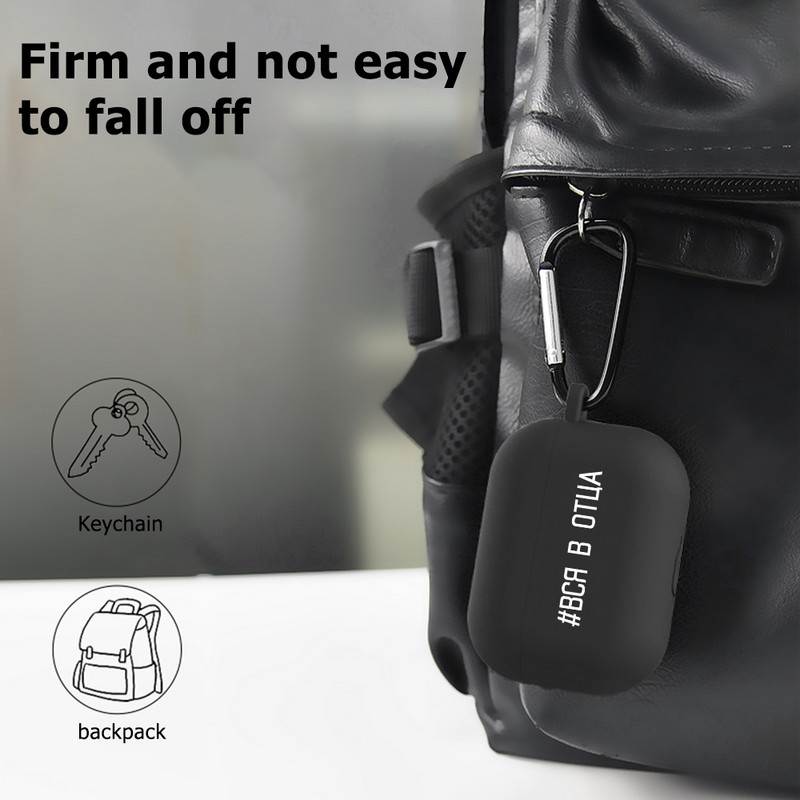 Apple Airpods Pro 2 2022 korpusam, aizsargājošam silikona vāciņam Triecienizturīgs austiņu vāciņš AirPods 3 Pro 2/1 korpusam, mīksts pretslīdēšanas kaste