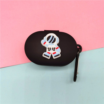 Szilikon tok Redmi Airdots védőfóliával kampóval Xiaomi Mi Redmi AirDots 2/1 Airdots 3 fedél fülhallgató töltődobozhoz