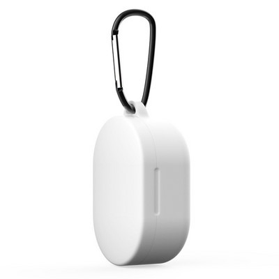 Szilikon tok Redmi Airdots védőfóliával kampóval Xiaomi Mi Redmi AirDots 2/1 Airdots 3 fedél fülhallgató töltődobozhoz