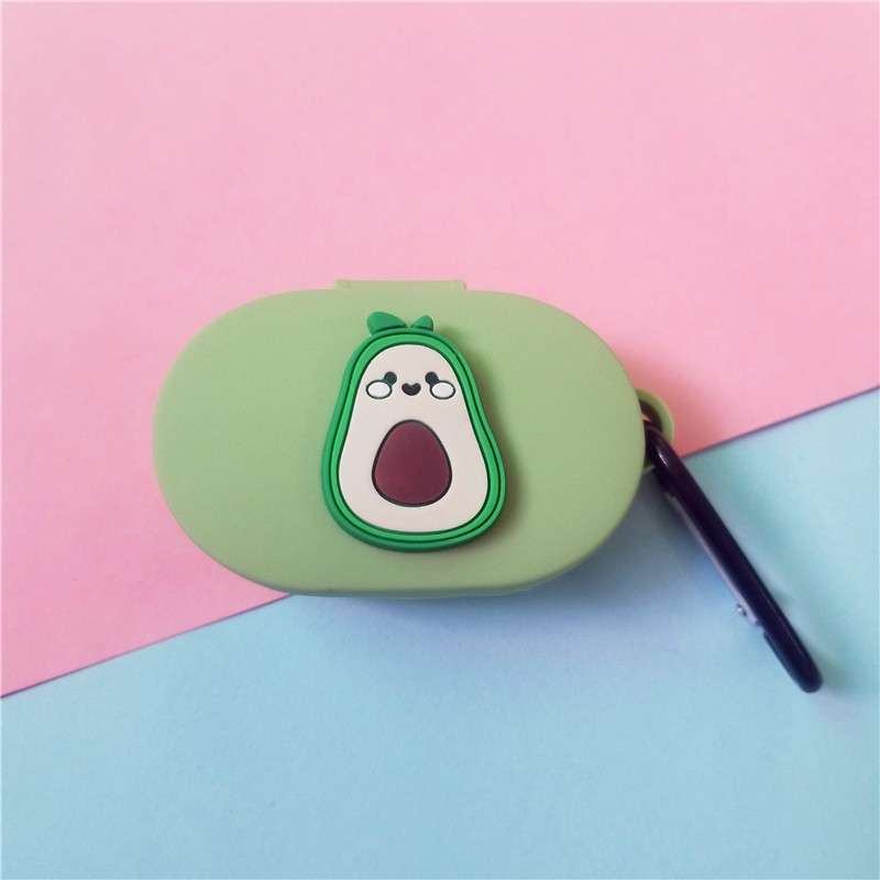 Szilikon tok Redmi Airdots védőfóliával kampóval Xiaomi Mi Redmi AirDots 2/1 Airdots 3 fedél fülhallgató töltődobozhoz