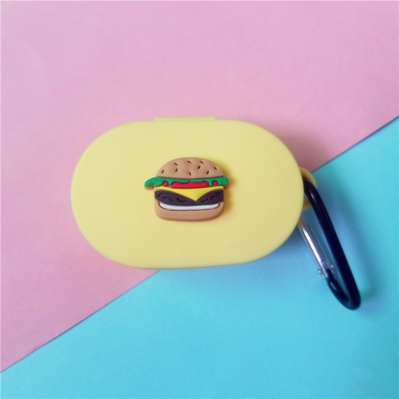 Szilikon tok Redmi Airdots védőfóliával kampóval Xiaomi Mi Redmi AirDots 2/1 Airdots 3 fedél fülhallgató töltődobozhoz