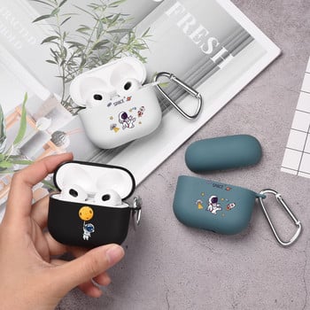 pro 2 Cover For Airpods 3 Astronaut Мек силиконов калъф за Apple Airpods Pro 2 1 3 Planet Case за Airpods Pro 3 2 Airpod 3 Case