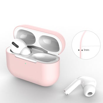 Силиконов калъф Защитен капак за слушалки Apple AirPods Pro TPU Мек силиконов калъф за Air Pods Pro Защитни калъфи