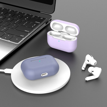 Силиконов калъф Защитен капак за слушалки Apple AirPods Pro TPU Мек силиконов калъф за Air Pods Pro Защитни калъфи