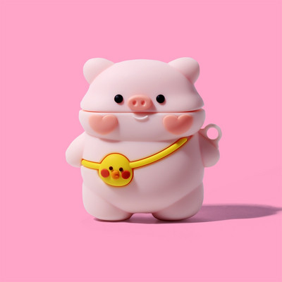 Slatka silikonska futrola Milk Tea Dog za Apple Airpod 3 (3. generacija) Kutija za slušalice s crtićima za Airpods 1 2 Pro 3 Kutija za slušalice