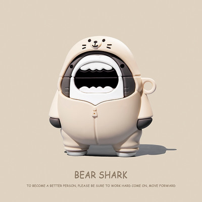 Slatka silikonska futrola Milk Tea Dog za Apple Airpod 3 (3. generacija) Kutija za slušalice s crtićima za Airpods 1 2 Pro 3 Kutija za slušalice