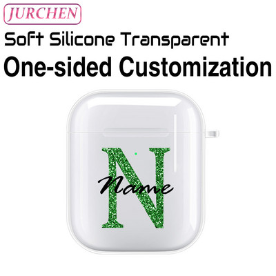 Egyedi szilikon puha tok Apple AirPodshoz 1 DIY fénykép névjegye airpodokhoz Air Pods Pro 2 3 2. fülhallgató átlátszó burkolat