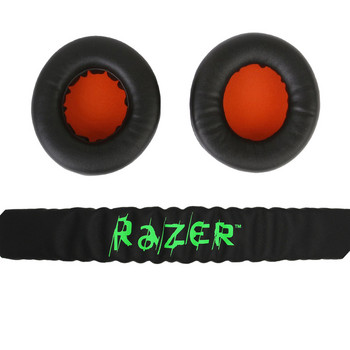 Резервни подложки за уши Възглавнички за наушници Подложки за уши Лента за глава за геймърски слушалки Razer Kraken Pro 7.1 или Electra