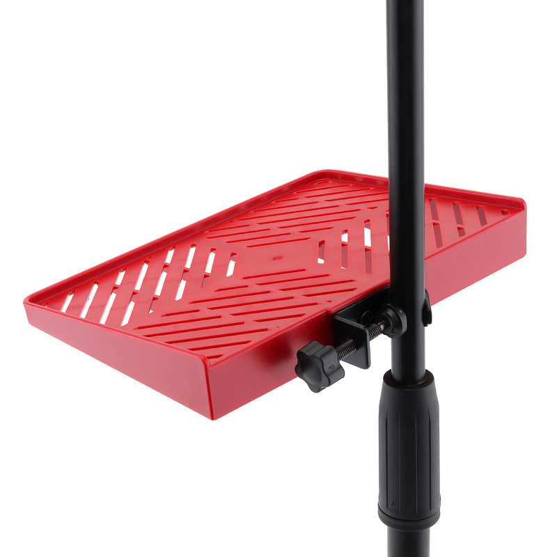 Tavă portabilă detașabilă pentru plăci de sunet ABS pentru suport de câmp pentru microfon Cleme reglabilă de stabilitate