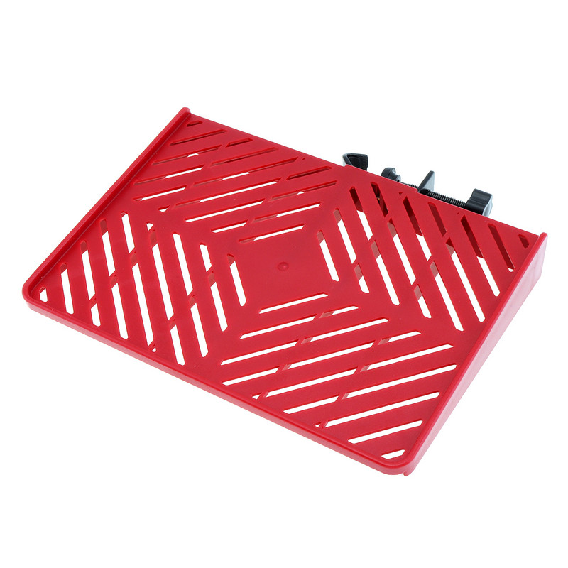 Tavă portabilă detașabilă pentru plăci de sunet ABS pentru suport de câmp pentru microfon Cleme reglabilă de stabilitate