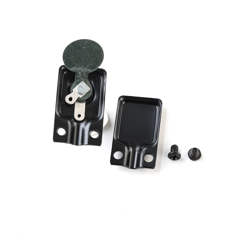 1/4 mono 6,35 mm elektroforetski crni poklopci Pravokutni utikač presvučen šipkom za gitaru (2kom)