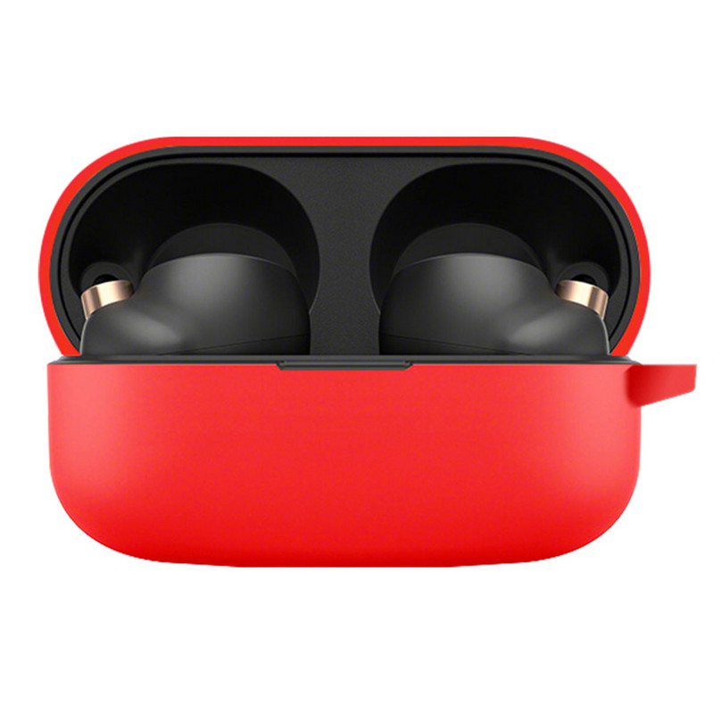 Szilikon védőtok SONY WF-1000XM4 fülhallgató védőburkolathoz töltődoboz fedél a SONY WF 1000 XM4 szilikon héjhoz