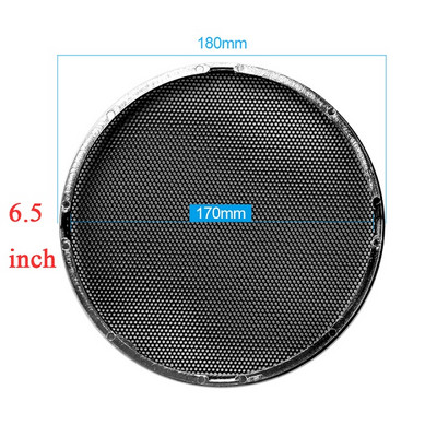 AIYIMA 2Pcs Audio zvučnici Zaštitna mrežasta mrežasta rešetka 1/2/3/4/5/6.5 inča Zaštitna navlaka za DIY pribor za zvučnike