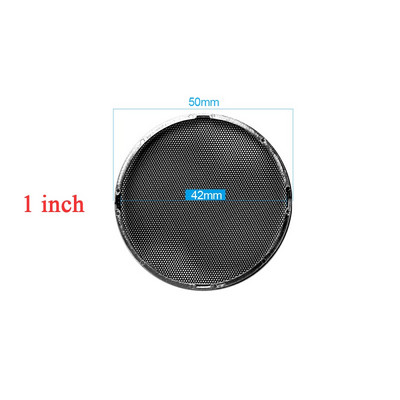 AIYIMA 2Pcs Audio zvučnici Zaštitna mrežasta mrežasta rešetka 1/2/3/4/5/6.5 inča Zaštitna navlaka za DIY pribor za zvučnike