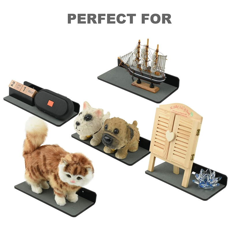 Raft de perete Suport difuzor Raft de afișare pentru jucării Raft pentru difuzor plutitor din acril Suporturi de afișare pentru jucării cu montaj plutitor mic