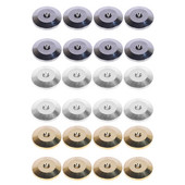 8 buc. 25x5mm, universal din aliaj de aluminiu, tampoane cu vârfuri pentru difuzor, suport pentru bază de șoc, suport de izolare, picioare, covorașe de bază, disc de podea