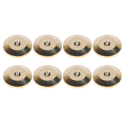 8 buc. 25x5mm, universal din aliaj de aluminiu, tampoane cu vârfuri pentru difuzor, suport pentru bază de șoc, suport de izolare, picioare, covorașe de bază, disc de podea